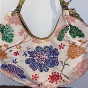 Beautiful hand beaded handbag